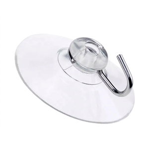 Crochet à ventouse en PVC transparent moulé par injection, fabriqué en Chine, avec service de découpe, échantillon gratuit - Product Image 1