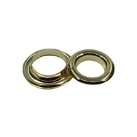 Oeillets à boucle creuse tachetée en usine pour bagages vêtements et chaussures 2mm-40mm trou d'air Fabrication de tôle de cuivre