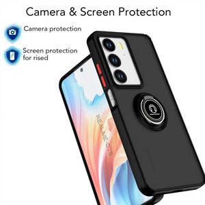Support magnétique pour voiture avec anneau de protection pour Realme 14x/V60 Pro/C75 - Product Image 5