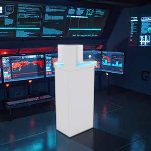 Kim loại hiện đại phòng điều khiển giao diện điều khiển bàn với màn hình hiển thị cho trung tâm chỉ huy Trung Quốc bán buôn - Product Image 5