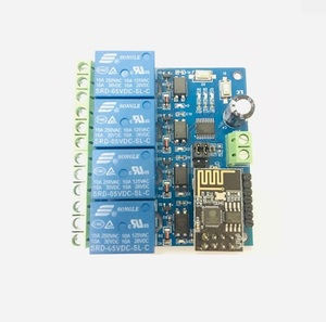 <span class=keywords><strong>ESP8266</strong></span> 5V <span class=keywords><strong>Module</strong></span> de relais WiFi APP Commutateur de télécommande <span class=keywords><strong>4</strong></span> canaux 5v <span class=keywords><strong>Module</strong></span> de télécommande sans fil offre spéciale - Product Image 1