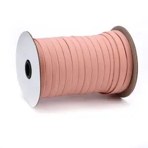 Sürdürülebilir iç çamaşırı elastik özel logo naylon jakarlı şerit kemer elastik jakar bandı