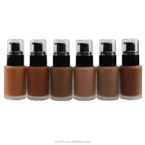 OEM Private Label 30ml Fond de teint crème peau moyennement foncée Correcteur liquide naturel Poudre chimique imperméable à l'eau - Product Image 3