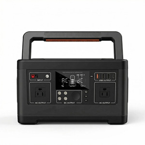 Station d'alimentation portable 500W 520Wh 110V FCC, générateur solaire pour camping-car américain, camping, hors réseau, urgence extérieure, alimentation de secours en cas de panne de courant - Product Image 1