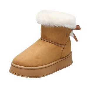 YL7425 <span class=keywords><strong>bottes</strong></span> de neige à plate-forme antidérapante intégrées en fourrure de mouton personnalisées de haute qualité pour <span class=keywords><strong>bottes</strong></span> d'hiver pour dames - Product Image 5