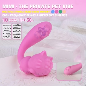 Vibrador de Silicona CF-U9119 con Forma de Huevo, 10 Modos de Vibración para Estimulación de Pezones, Clítoris y Punto G, Masajeador Femenino de Fantasía - Product Image 1