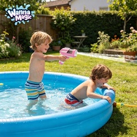 Pistolet à eau automatique vert WANNA MAGIC, portée de 20 pieds, lanceur d'eau électrique, jouet d'été pour enfants