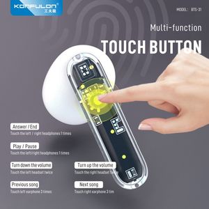 KONFULON 2025 ENC TWS Earbuds Hot Selling Portable Mini In-Ear Headphone for Teenagers/Youth <strong>Crazy</strong> <strong>Earphone</strong> Small Size JL - Product Image 2