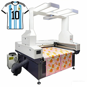 High Accuracy Digital Printing Intelligent Laser <b>Cutting</b> <b>Machine</b> for Cloth <b>Fabric</b> Garment Multi-Voltage Compatibility 1 Year - Product Image 1