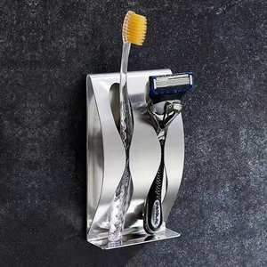 Salle de bain acier inoxydable 304 auto-adhésif <span class=keywords><strong>brosse</strong></span> <span class=keywords><strong>à</strong></span> dents organisateur supports de support rasoir support <span class=keywords><strong>mural</strong></span> brosses <span class=keywords><strong>à</strong></span> dents support - Product Image 3