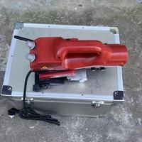 Máquina de soldadura de Geomembrana 800, depósito de 1,0mm, soldadura de membrana antifiltración, máquina de soldadura de escalada de doble rodillo