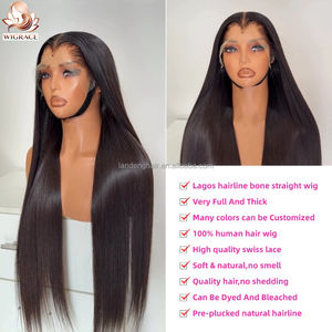 วิกผมตรงแบบไม่ต้องใช้กาว ความหนาแน่นสูง แบบ HD Swiss Lace Front <span class=keywords><strong>ผม</strong></span>เวียดนามแท้ 100%  จัดเรียงเกล็ดผม  วิกผมเส้นผมมนุษย์ - Product Image 4