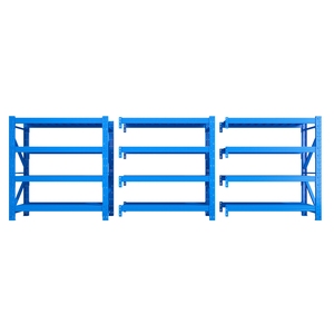 Open Style Durable Foldable Multi-Level Light Duty Steel Storage Rack for Factory Warehouse Shelving <b>System</b> - Product Image 4