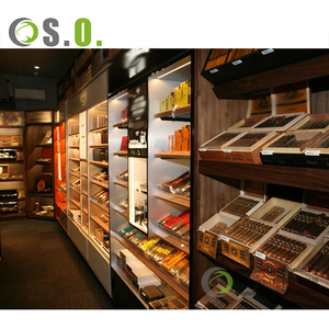 Thiết kế nội thất cửa hàng thuốc lá, tủ trưng bày thuốc lá, xì gà đặt làm riêng, tủ trưng bày bán - Product Image 3