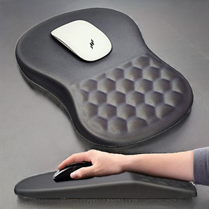Tapis de souris 3D personnalisable avec motif mignon logo de bricolage support de repose-poignet à transfert de chaleur matériau en caoutchouc en stock - Product Image 2