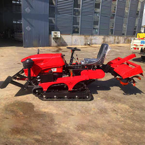 Factory <strong>Supply</strong> Agricultural Multifunctional 35HP Rotary <strong>Tiller</strong> Greenhouse Orchard Tracked <strong>Tractor</strong> - Product Image 4