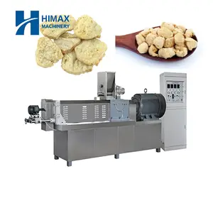 Textured vegetarian protein TVP artificial meat plant extruded soya protein making machine production line