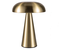 Lampe décorative en forme de champignon, alimentée par courant alternatif, LED, commande tactile, petite veilleuse avec batterie incluse