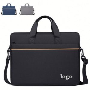 Sac à bandoulière pour ordinateur portable de grande capacité pour homme, 15-16 pouces, avec impression de logo personnalisé, design élégant, cadeau d'entreprise - Product Image 3