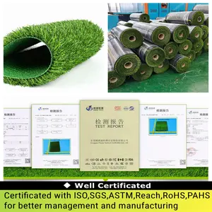 Long Useful Life Artificial Grass Turf Pasto Sintetico Outdoor Fake Grass Synthetic Green Grass Carpet Cesped Customized