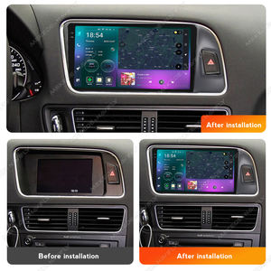 MEKEDE M6 <span class=keywords><strong>M7</strong></span> 7870 12+256G Voiture 2k Écran QLED Android Car-play Auto 8 cœurs GPS Navigation WIFI FM AM BT5.0 pour <span class=keywords><strong>Audi</strong></span> Q5 2005-2017 - Product Image 2