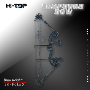 Hitop ชุดยิงธนูแบบผสม30-60Lbs <span class=keywords><strong>Af</strong></span>,เกมยิงธนูคันธนูแบบผสมคู่ - Product Image 6
