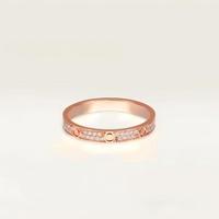 18K Vergoldeter Roségold Schraubstrukturierter Zirkonring Schlanker Einzel-/Dreisteiniger Breiter Vollbesetzter Ehering Hochzeitsgeschenk Gelb-/Weißgold