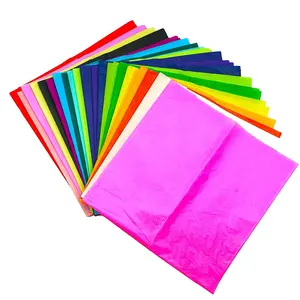 各种彩色纸巾纸礼品包装纸，用于手工礼品袋，DIY工艺品，节日，圣诞节，生日