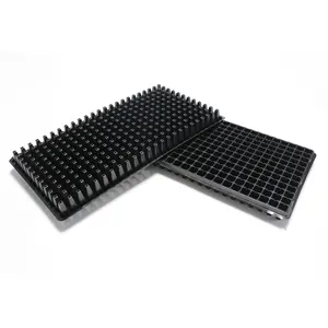 Customized 288 Cells Plastic PET/PS Seed Starter Vegetable Plug Fodder Tray Manufacturer Cheap