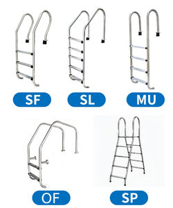 Échelle universelle de haute qualité en acier inoxydable 304/316, résistante à la rouille, à 2-5 <span class=keywords><strong>marches</strong></span>, pour piscines <span class=keywords><strong>hors</strong></span> <span class=keywords><strong>sol</strong></span> - Product Image 4