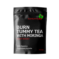 Thé Détox Minceur Personnalisé à Action Rapide pour Brûler les Graisses Abdominales, Détoxifiant et Amincissant, pour un Ventre Plat, Vente en Gros, avec Moringa