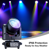 Projecteur de scène mobile SHEHDS IP66 étanche 7*40W RGBW RGBL RGBLAC DMX512 Zoom Wash pour événements extérieurs et mariages