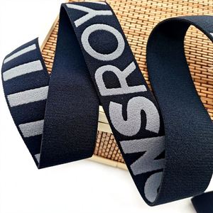 Sangle épaissie en nylon jacquard avec silicone transparent antidérapant, haute ténacité, élastique, pour lunettes de ski, chaussures et casque - Product Image 5