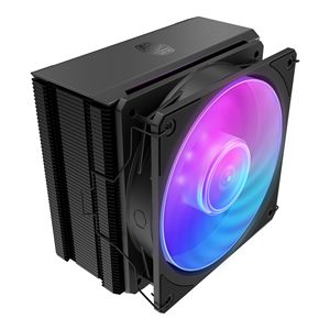Cooler <span class=keywords><strong>Master</strong></span> Hyper 212 3DHP ARGB Dissipatore CPU con Tecnologia Brevettata a 3 Tubi di Calore 3D, Ventola ARGB PWM da 120mm ad Alto Flusso d'Aria, Raffreddamento Silenzioso - Product Image 2