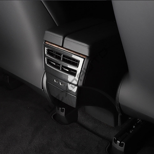 WZXD 23 Pcs ABS Style Carbon Fiber Interior Full Trim Set Accessories <b>Kit</b> for <b>Model</b> X 2019 2020 - Product Image 3