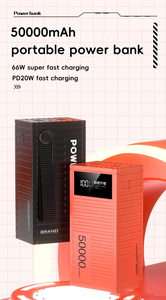 Batterie externe grande capacité 50000 mAh, plusieurs ports USB, charge <span class=keywords><strong>rapide</strong></span>, écran LED, station d'alimentation de voyage pour téléphone - Product Image 3