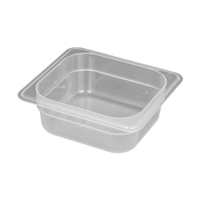 Haute qualité PP 1/6 approbation restauration Restaurant ustensiles de cuisine en plastique transparent Gastronorm conteneur alimentaire Pan Gn Pan pour la maison hôtel