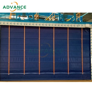 Puerta de PVC de alta velocidad operada por persiana de aluminio automática enrollable rápido proveedor - Product Image 1