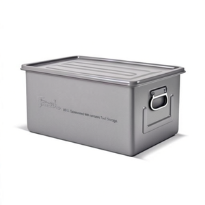 Boîte de rangement en métal Fami Fami 272-5 85L galvanisée avec poignées, rangement pour outils - Product Image 3
