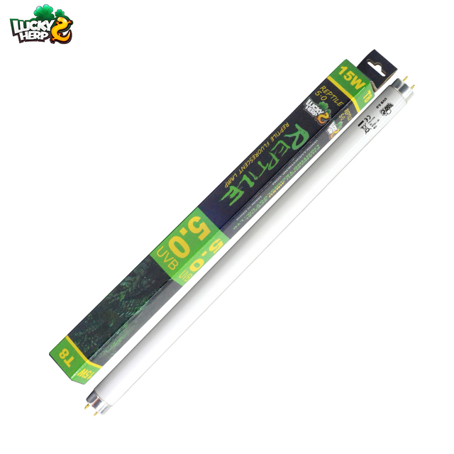 Lucky Herp High Quality T5 5.0 10.0 HO T5 UVB Lamp, 22\" L, 24 Watts