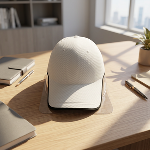 Casquette de baseball sportive légère personnalisée, design sans couture, respirante, séchage rapide, polyester extensible, chapeau de course performant pour l'extérieur - Product Image 2