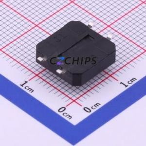 TS-1103S-B-D Tactile Switch SMD-4P,12x12mm Switch Single Pole Single Throw Round Button 1.6N Vertical Mount - Product Image 2