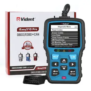 Vident iEasy310Pro OBD2读码器增强型检查引擎故障Obd2扫描仪自动诊断扫描工具电池电压测试仪