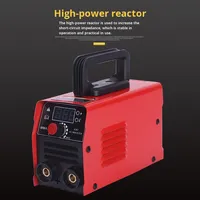 Mini soudeuse à inverter MMA portable pour usage domestique, DC 110V 220V, norme américaine et européenne, pour l'acier