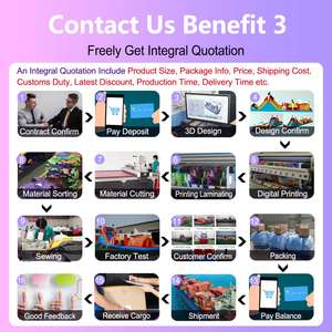 บ้านลมเป่าลมรูปรถขายไอศกรีมพร้อมสไลเดอร์ ปราสาทลมธีมขนมหวาน - Product Image 4