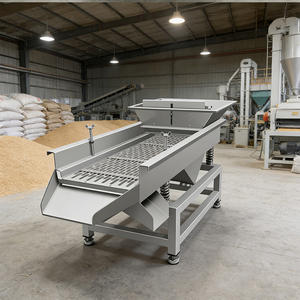 Macchina Setacciatrice Vibrante Lineare Industriale per Linee di Lavorazione, Classificazione e Raffreddamento di Polveri, Granuli e Cereali - Product Image 2