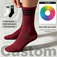 Nouvelles chaussettes de sport East Sports en coton tricoté pour hommes, chaussettes de course athlétiques, fabricants de chaussettes en gros, chaussettes personnalisées