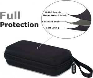 Étui de protection rigide en EVA noir, organiseur d'accessoires électroniques, pochette pour MacBook Air/Pro, Power Bank Sandisk - Product Image 2