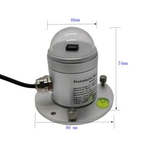 Station météorologique à sortie analogique RS485 4-20mA 0-5V Pyranomètre solaire Capteur de compteur de rayonnement solaire - Product Image 4