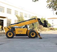 Chariot télescopique haute performance TH1440 4 tonnes, hauteur de levage maximale 14 m, pour opérations de construction et d'entreposage à charge lourde